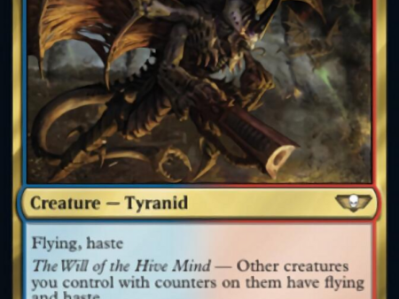 Winged Hive Tyrant (Surge Foil) [Warhammer 40,000] For Sale