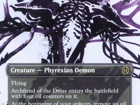 Archfiend of the Dross (Borderless Ichor) [Phyrexia: All Will Be One] Supply