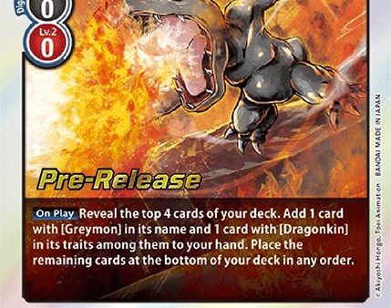 Agumon [BT8-058] [New Awakening Pre-Release Cards] Online now