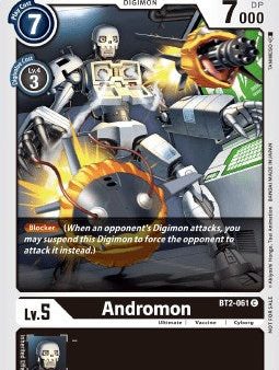 Andromon [BT2-061] (Double Diamond Pre-Release) [Release Special Booster Promos] For Discount