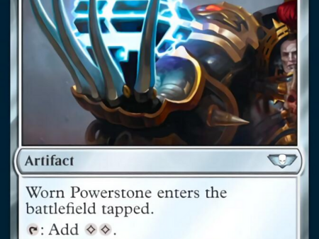 Worn Powerstone (Surge Foil) [Warhammer 40,000] For Cheap