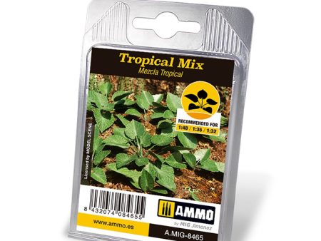 Ammo by MIG Dioramas - Laser Cut Plants - Tropical Mix Online Hot Sale