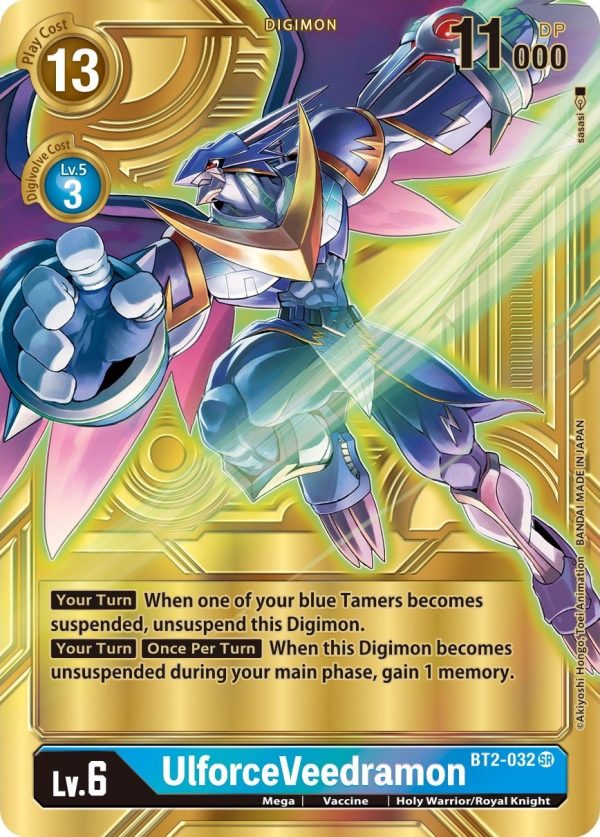 UlforceVeedramon [BT2-032] (Alternate Art) [Dimensional Phase] Sale