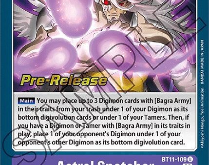 Astral Snatcher [BT11-109] [Dimensional Phase Pre-Release Promos] Discount