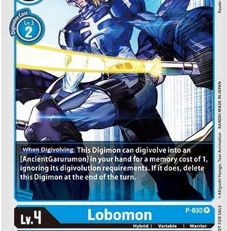 Lobomon [P-030] (Revision Pack 2021) [Promotional Cards] Hot on Sale