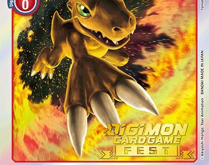 Agumon [P-009] (Digimon Card Game Fest 2022) [Promotional Cards] Hot on Sale