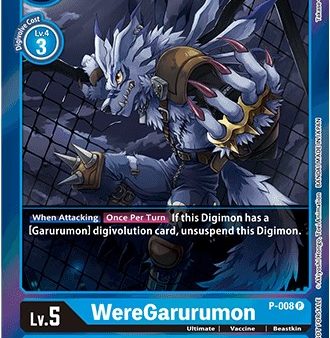 WereGarurumon [P-008] (Gift Box 2022) [Promotional Cards] For Discount