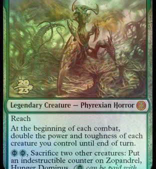 Zopandrel, Hunger Dominus [Phyrexia: All Will Be One Prerelease Promos] Supply