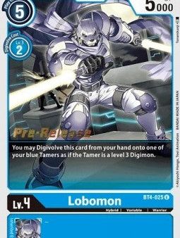 Lobomon [BT4-025] [Great Legend Pre-Release Promos] Sale