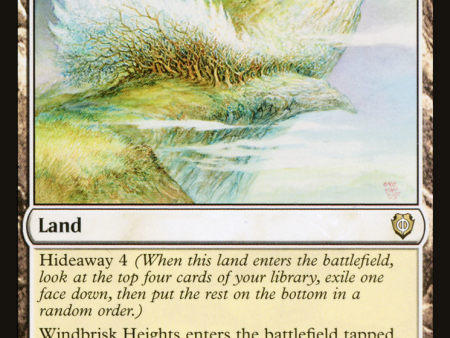 Windbrisk Heights [Phyrexia: All Will Be One Commander] Hot on Sale