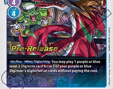 WaruSeadramon [BT11-085] [Dimensional Phase Pre-Release Promos] on Sale