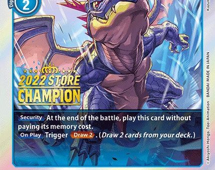 Coredramon [ST8-06] (2022 Store Champion) [Starter Deck: Ulforce Veedramon Promos] Online