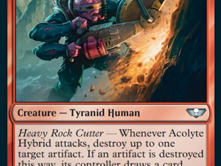 Acolyte Hybrid (Surge Foil) [Warhammer 40,000] Sale