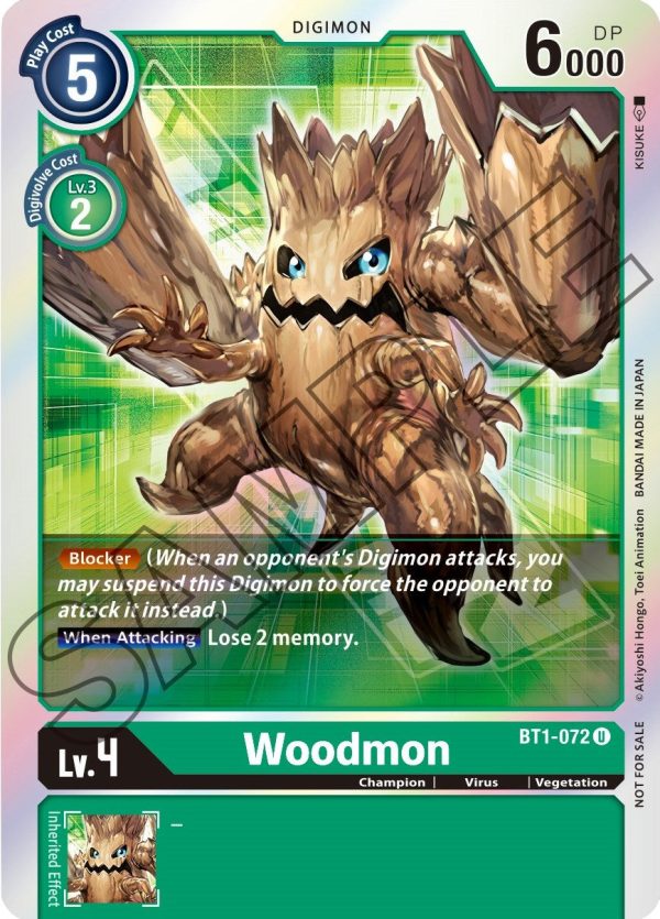 Woodmon [BT1-072] (Event Pack 1) [Release Special Booster Promos] Discount