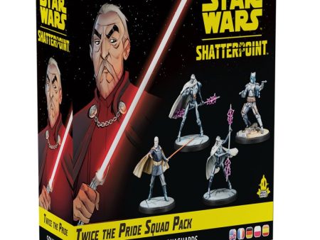 Star Wars Shatterpoint - Twice the Pride: Count Dooku Squad Pack Cheap