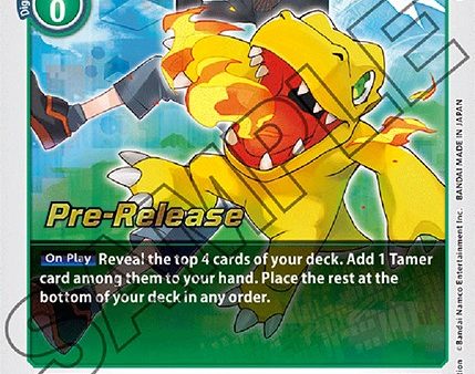 Agumon [BT11-046] [Dimensional Phase Pre-Release Promos] Supply