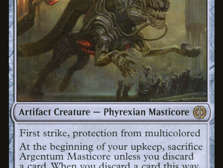 Argentum Masticore [Phyrexia: All Will Be One] For Discount