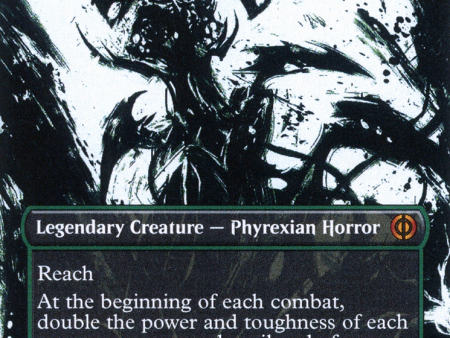 Zopandrel, Hunger Dominus (Borderless Ichor) [Phyrexia: All Will Be One] Discount