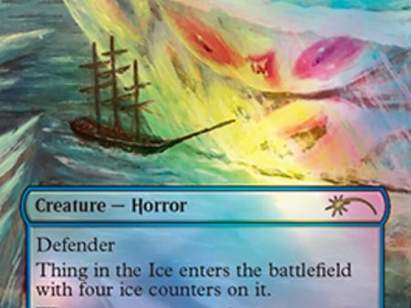 Thing in the Ice    Awoken Horror (Borderless Alternate Art) [Regional Championship Qualifiers 2023] For Sale