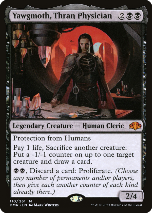 Yawgmoth, Thran Physician [Dominaria Remastered] For Cheap