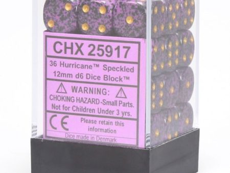 Chessex Speckled 12mm d6 Hurricane Block (36) Cheap