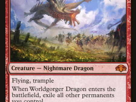 Worldgorger Dragon [Dominaria Remastered] on Sale