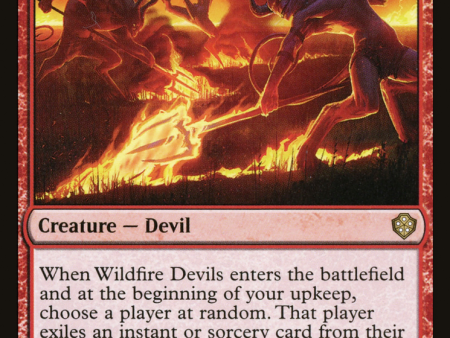 Wildfire Devils [Starter Commander Decks] Hot on Sale