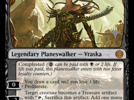 Vraska, Betrayal s Sting (Promo Pack) [Phyrexia: All Will Be One Promos] For Cheap