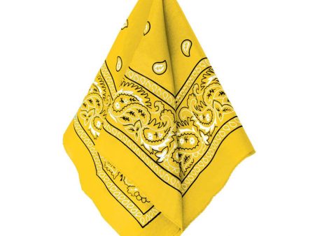 Bandana Yellow Fashion