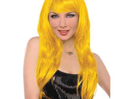 Glamorous Yellow Wig Online