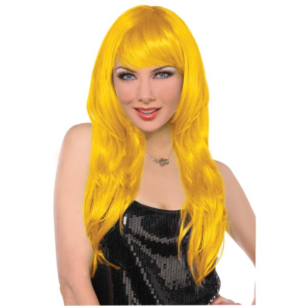 Glamorous Yellow Wig Online