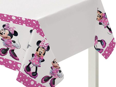 Disney Minnie Mouse Forever Plastic Tablecover Online Sale