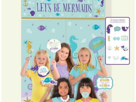 Mermaid Wishes Scene Setter With Props 17pcs Online Hot Sale