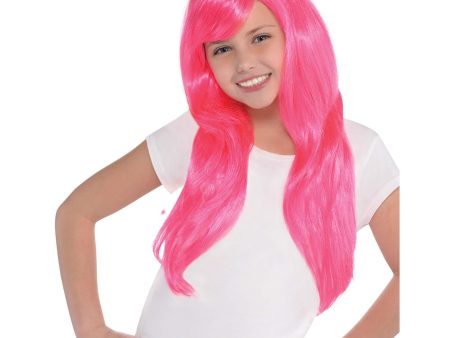 Glamorous Pink Wig Sale