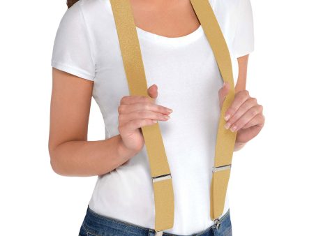 Gold Suspenders Hot on Sale