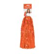 Orange Single Pom Pom 15in Fashion