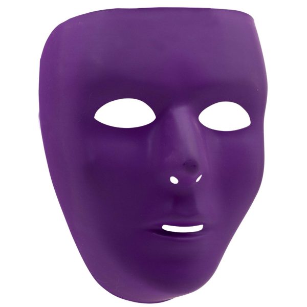 Adult Mask Full Face Purple Online Sale