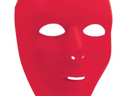 Adult Mask Full Face Red Online Hot Sale