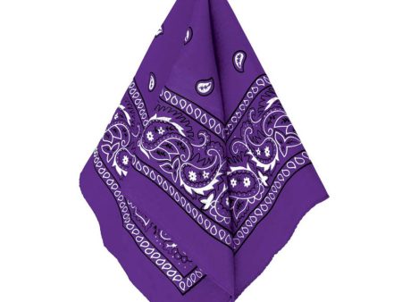 Bandana Purple Hot on Sale