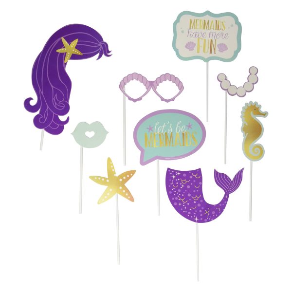 Mermaid Wishes Photo Props Kit 13pcs Supply