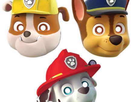 Paw Patrol Paper Masks 8pcs Online