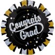 Glitter Graduation Foil Balloon 18in For Sale