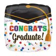 Confetti Graduate Foil Balloon 45cm Online now