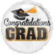 Graduation Silver Dots Foil Balloon 45cm Discount