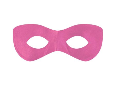 Adult Pink Superhero Mask Supply