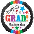 Graduation You re a Star Foil Balloon 45cm Discount