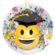 Graduation Emoticon Insider Balloon 60cm Cheap