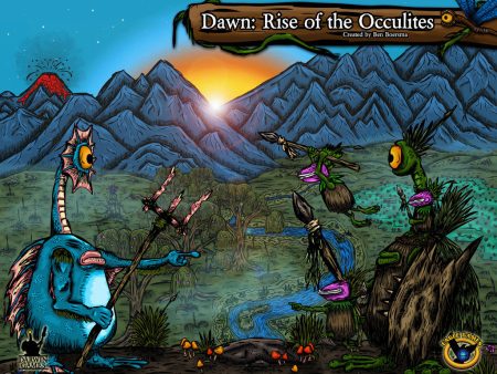 Dawn: Rise of the Occulites (Base Set with 3 Expansions) (Painted) Online